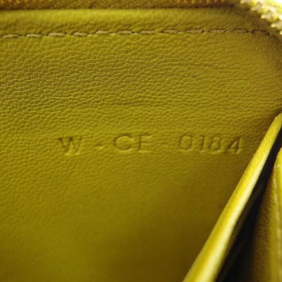 Celine long wallet bicolor leather Authentic USED - Picture 10 of 11